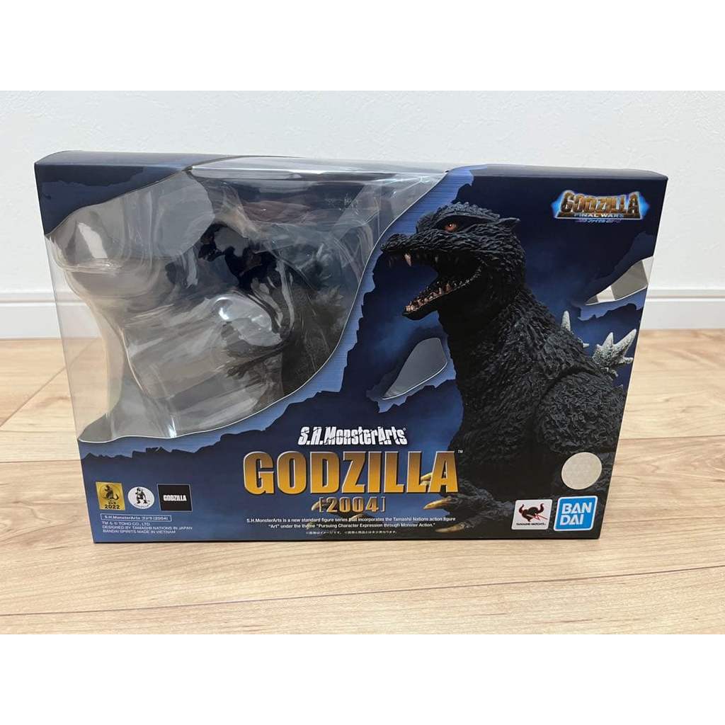 【Direct from Japan】【ของใหม่ ของแท้ รุ่นผลิตครั้งแรก】S.H.MonsterArts Godzilla 2004 จาก Godzilla Final