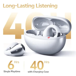 QCY Crossky C30S หูฟังไร้สาย Open-Ear รองรับ LDAC แบตสูงสุด 40 ชม. กันเหงื่อ IPX5 Bluetooth 6.0 ไมค์สนทนา AI