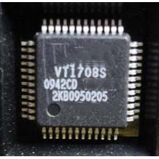 2PCS ใหม่ VT1708A VT1708B VT1708S VT1705 QFP 48 ชิปเซ็ต