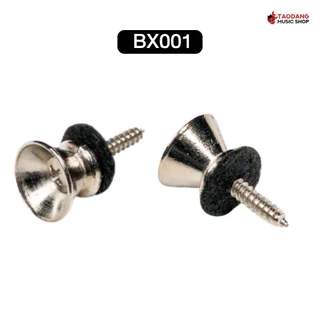Hebikuo BX001 , BX002 , BX004 , BX005 หมุดสายสะพาย Hebikuo Guitar Strap Locks Button - เต่าแดง