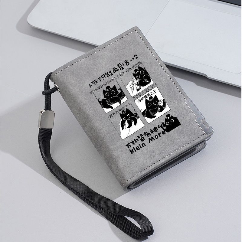 [คลังสินค้าพร้อม]
Octopus Clay Meow กระเป๋าสตางค์นักเรียนผู้ชายผู้หญิงสายคล้องมือกระเป๋าใส่เหรียญผู้