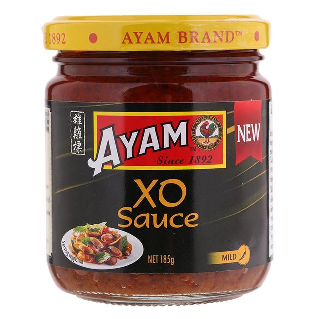 🌻 อะยัมซอสเอ็กซ์โอ 185กรัม 🌈 9556041614184 🌴 Ayam XO Sauce 185g. 🍉 ของแห้งและเครื่องปรุง 🌞 Pabon.025