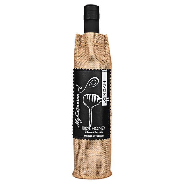 🌴 มายช้อยส์น้ำผึ้งดอกลำไย100เปอร์เซ็นต์ 700กรัม [8853474031535] 💐 My Choice 100percent Honey Longan 