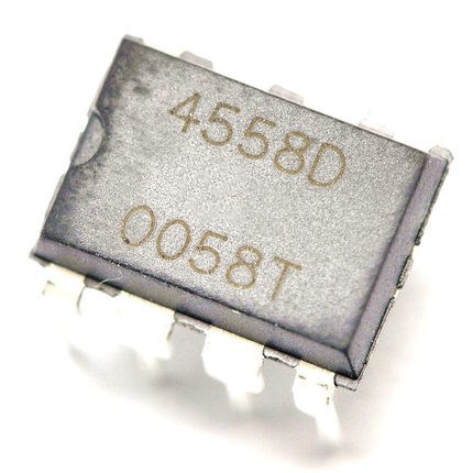 Z102-20pcs 4558D NJM4558D 4558D NJM4558 DIP 8 Operational Amplifiers Op Amps Dual High Gain ใหม่เดิม