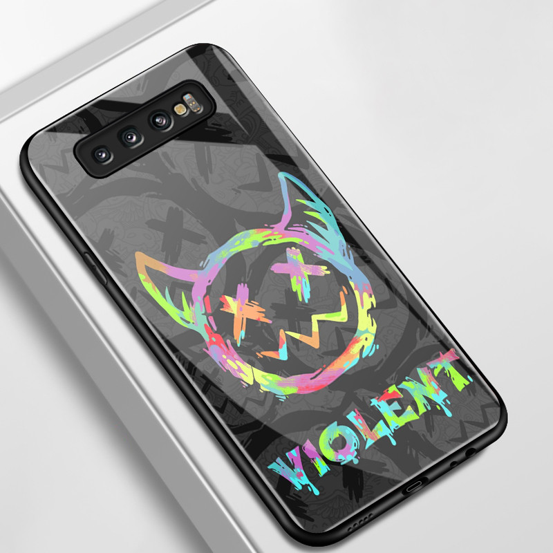 เคสสำหรับ Samsung S10 4G S10 Plus S10 Lite S20 FE S20 Pro S20 Ultra เคสโทรศัพท์รุนแรงเปลือกแก้วกันกระแทก