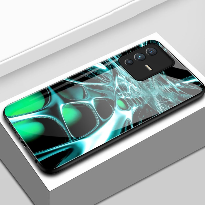 เคสสำหรับ VIVO V23 5G V23i 5G V23E 4G V23E 5G Y75 เคสโทรศัพท์งดงามเปลือกแก้วกันกระแทก