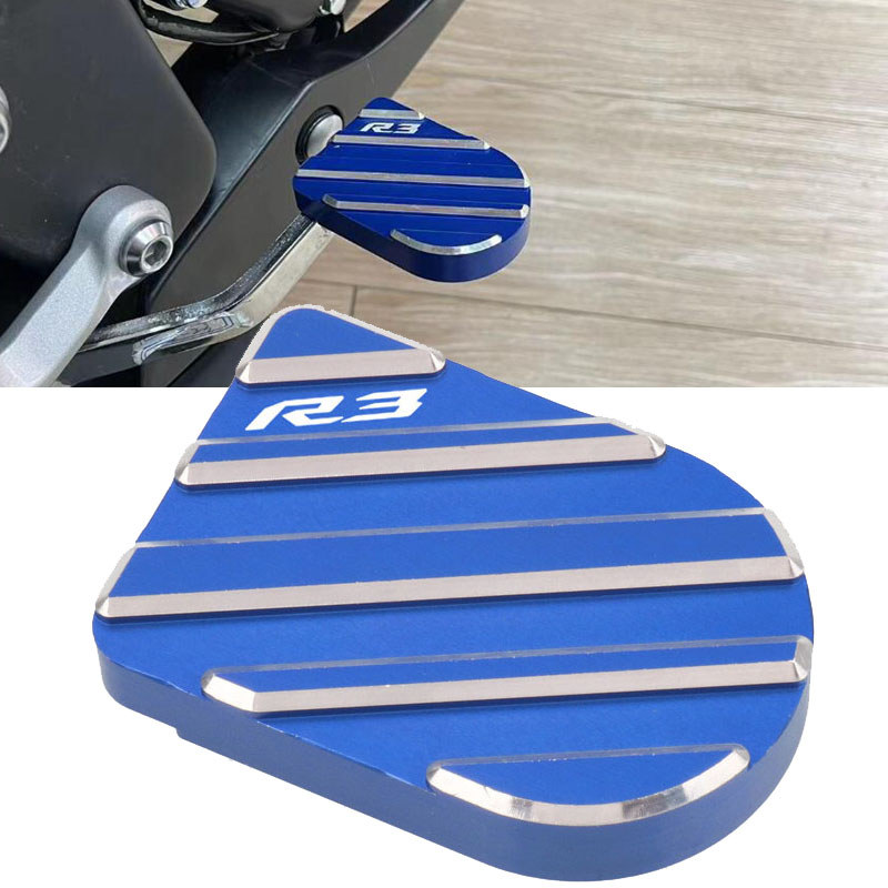 รถจักรยานยนต์ CNC ด้านหลังเบรคเท้าเหยียบแผ่นสําหรับ YAMAHA YZF R3 R25 YZF-R3 YZF-R25 YZF-R3 YZF-R3 Y
