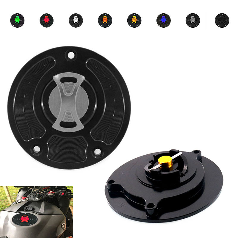 สําหรับ KAWASAKI Z1000 Z750 Z800 ER650 ER 6N 6F รถจักรยานยนต์ CNC การใช้ถังแก๊สถังน้ํามันฝาครอบน้ําม