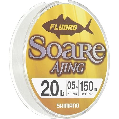 SHIMANO Fluorocarbon Line Soare Aging 150m 2.0lb Pure Clear CL-L52N Fishing