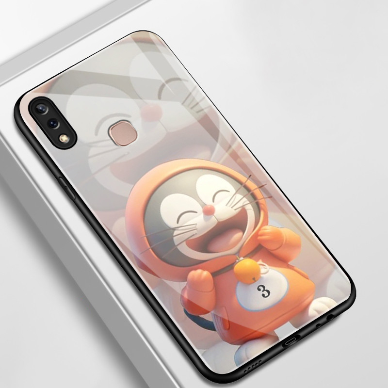 เคสสำหรับ VIVO Y85 Y85A V9 V9 Pro V9 Youth Z1 Z1i Z3x เคสโทรศัพท์แมวเปลือกแก้วกันกระแทก