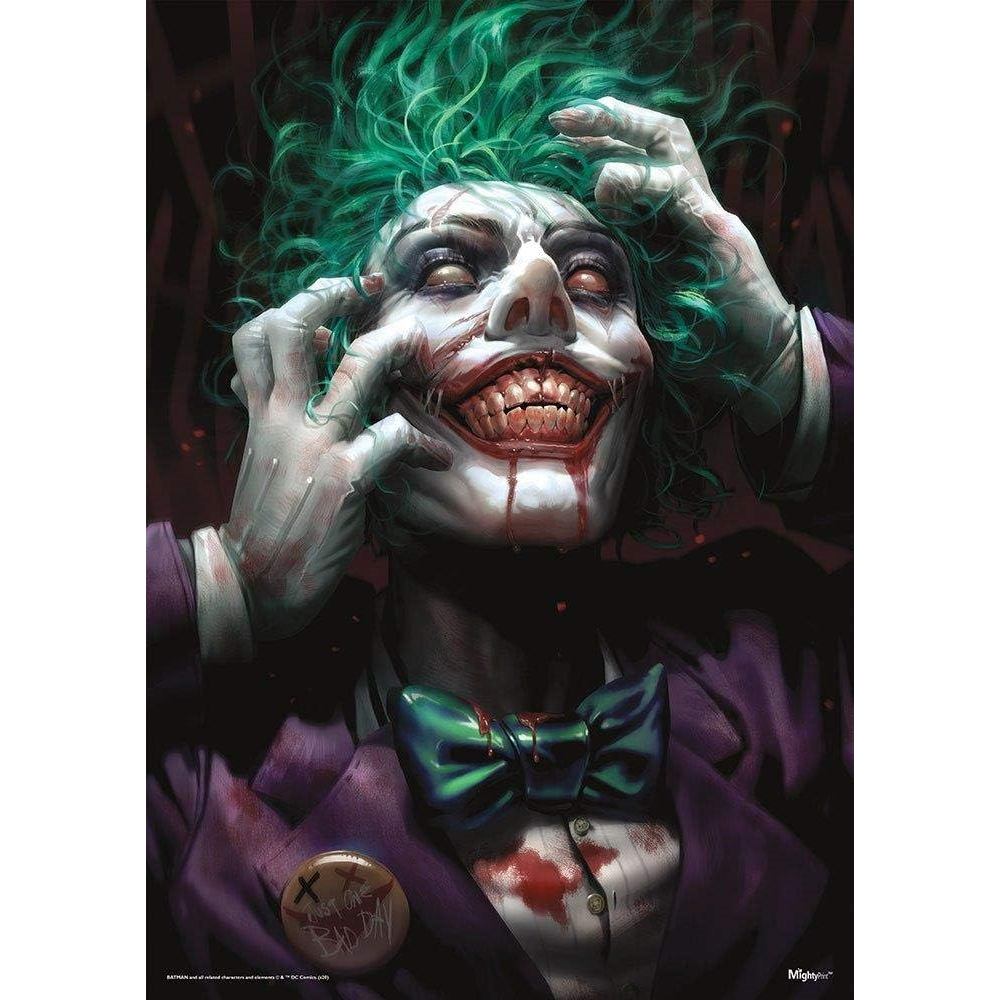Mightyprint Dc Comics – Joker – Dceased – Zombie Attack – ทนทาน X Wall Art – ไม่ใช่กระดาษ – สะสมที่ไ