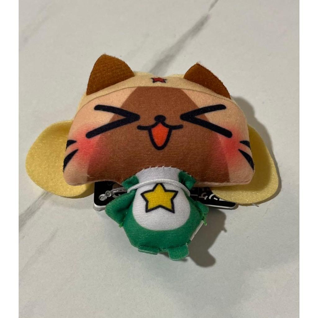 【Direct from Japan】พวงกุญแจตุ๊กตา Monster Hunter x Sergeant Keroro ชื่อ Airou (Keroro)【Japan Exclusi