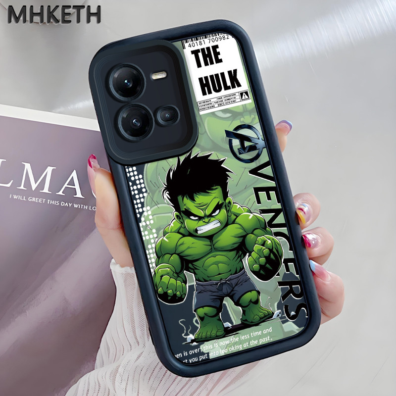 MHKETH เคสสำหรับ VIVO V25 5G V25e X80 Lite 5G เคสโทรศัพท์ออกแบบการ์ตูนยอดนิยมรุ่น Q