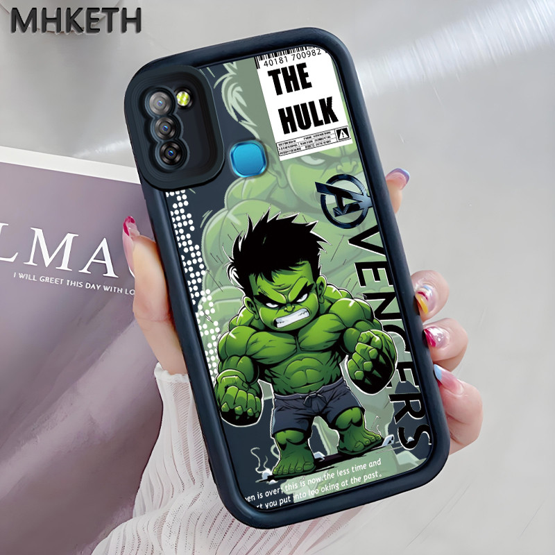 MHKETH เคสสำหรับ Infinix Smart 5 Hot 10 Lite Smart 6 Ram 3 เคสโทรศัพท์ออกแบบการ์ตูนยอดนิยมรุ่น Q