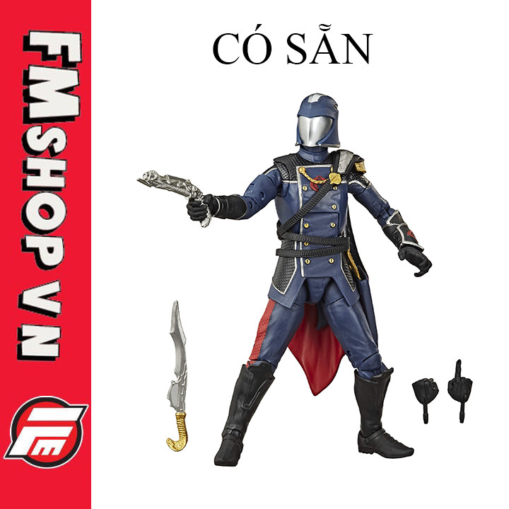 (ใหม่) Gi Joe Classified Series Cobra Commander Figure