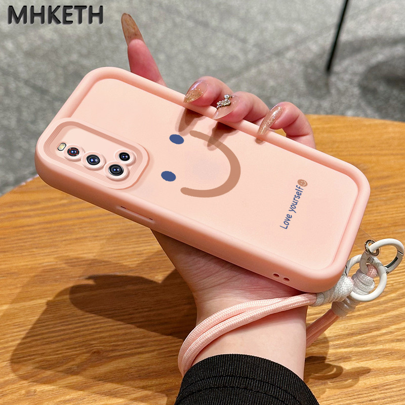 MHKETH เคสสำหรับ VIVO V19 เคสโทรศัพท์ที่กำหนดแบบเองลายอิโมจิเรียบง่ายพร้อมสายคล้อง ราคา ถูกที่สุด ดีลบีเคเค แกลเลอรีภาพที่ 2