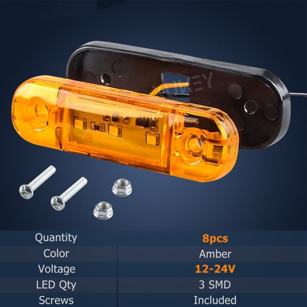 [SP-PLG]Efficient และ 12V 24V 3LED รถบรรทุก Van ด้านข้างสําหรับ Enhanced