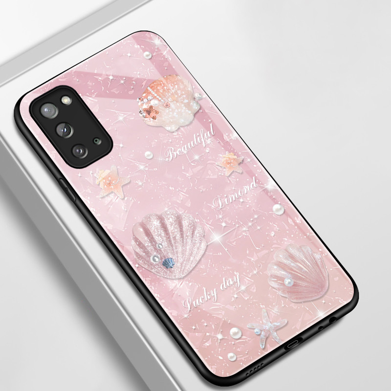 เคสสำหรับ Samsung Note 20 4G Note 20 5G Note 20 Ultra note 10 Plus Note 8 Note 9 เคสโทรศัพท์เปลือกแก้ว