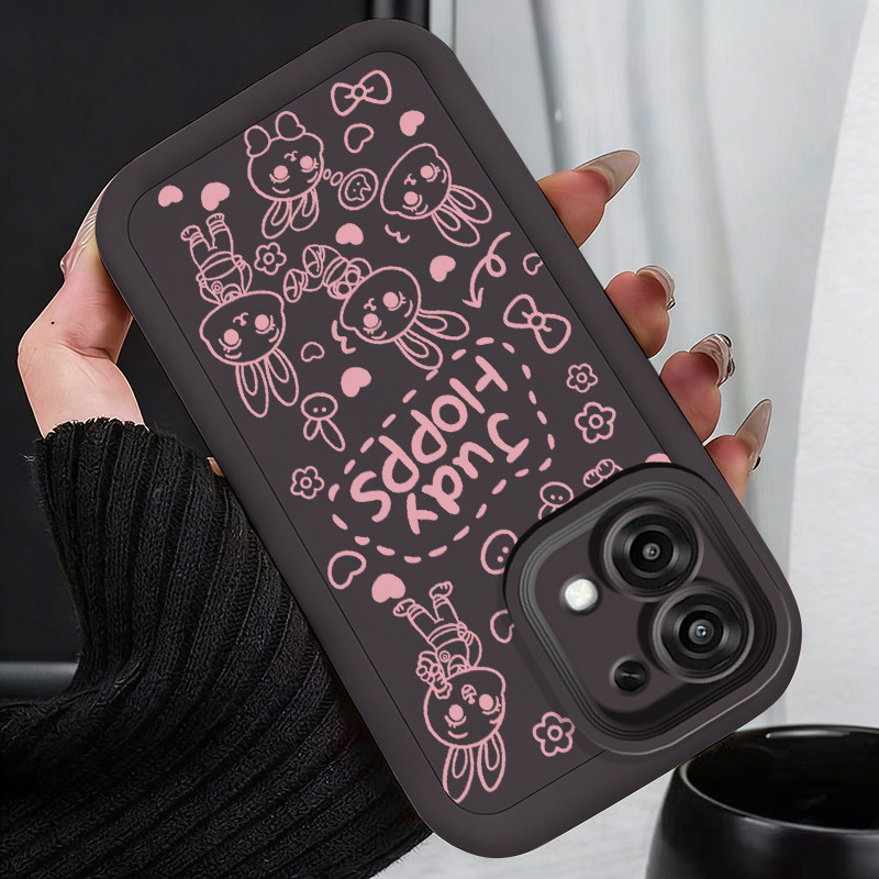 เคสสำหรับ OPPO A6 Pro 4G A6 Pro 5G F31 5G เคสโทรศัพท์แบบใหม่กระต่ายสุนัขจิ้งจอกซิลิโคนซอฟต์เชลล์ครบวงจรกันกระแทก ราคา ถูกที่สุด ดีลบีเคเค แกลเลอรีภาพที่ 2