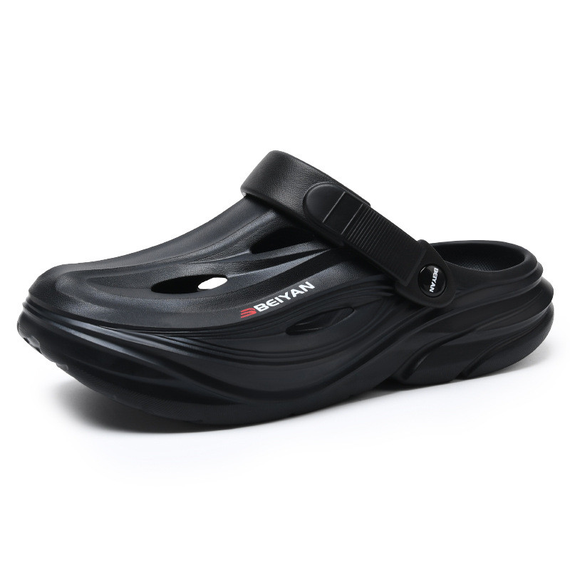 Sandal Crush Shimmer Clog สีชมพูเงาสําหรับผู้หญิงรองเท้าชายหาด