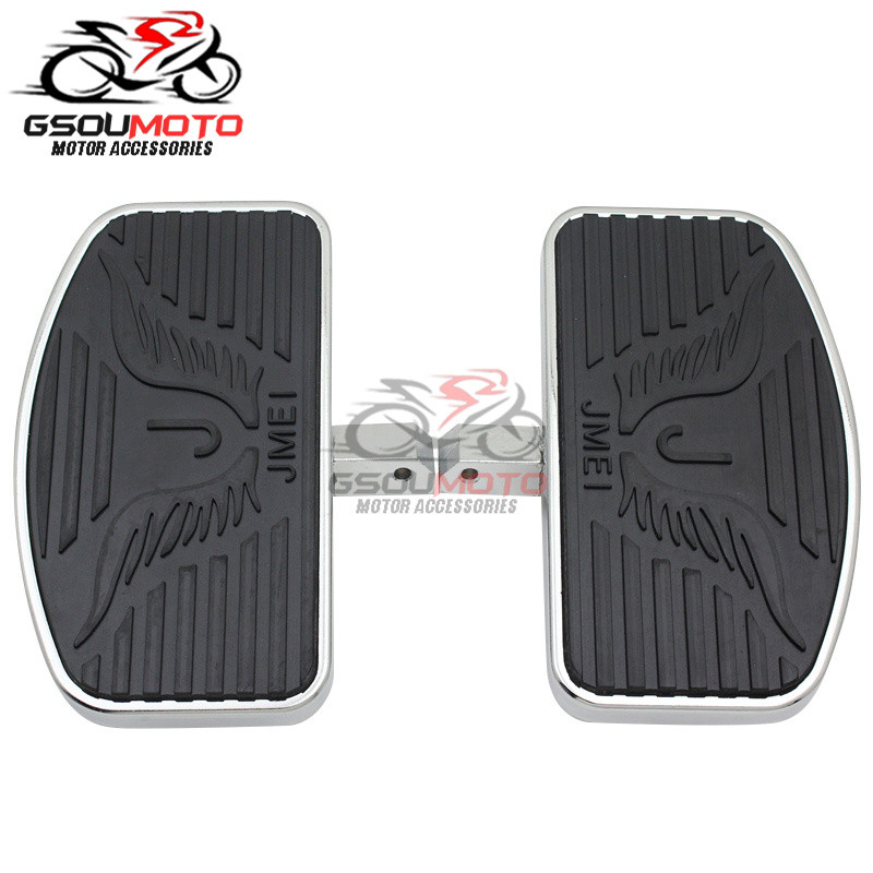 รถจักรยานยนต์ด้านหลัง Floorboard สําหรับ Yamaha V-STAR XVS400 XVS650 Dragstar DS400 DS650 DS 400 650