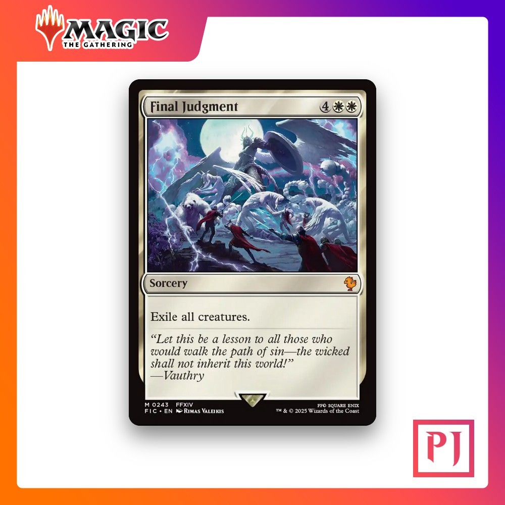 [MTG] Final Judgment (#243) [FIC] [WHITE] [MYTHIC] | Magic the Gathering