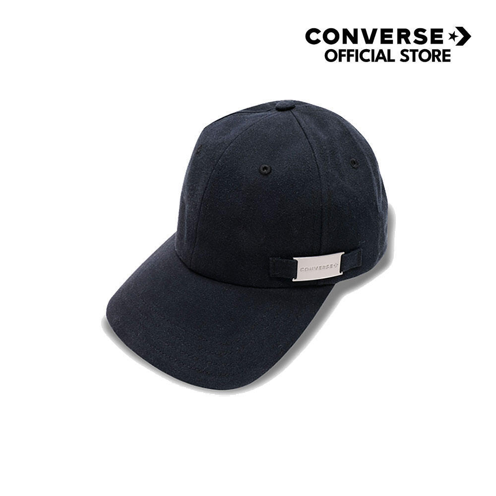 CONVERSE หมวก SNAP & GO CONVERSE CAP BLACK UNISEX 1251371AU_U6BKXX
