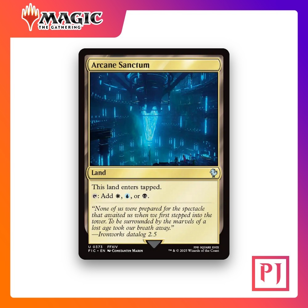 [MTG] Arcane Sanctum (#373) [FIC] [LAND] [UNCOM] | Magic the Gathering
