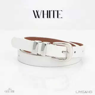 LAMSANG B08 Gleam Belt ข็มขัดผู้หญิง หนัง PU ขนาด 1.8x105 cm.