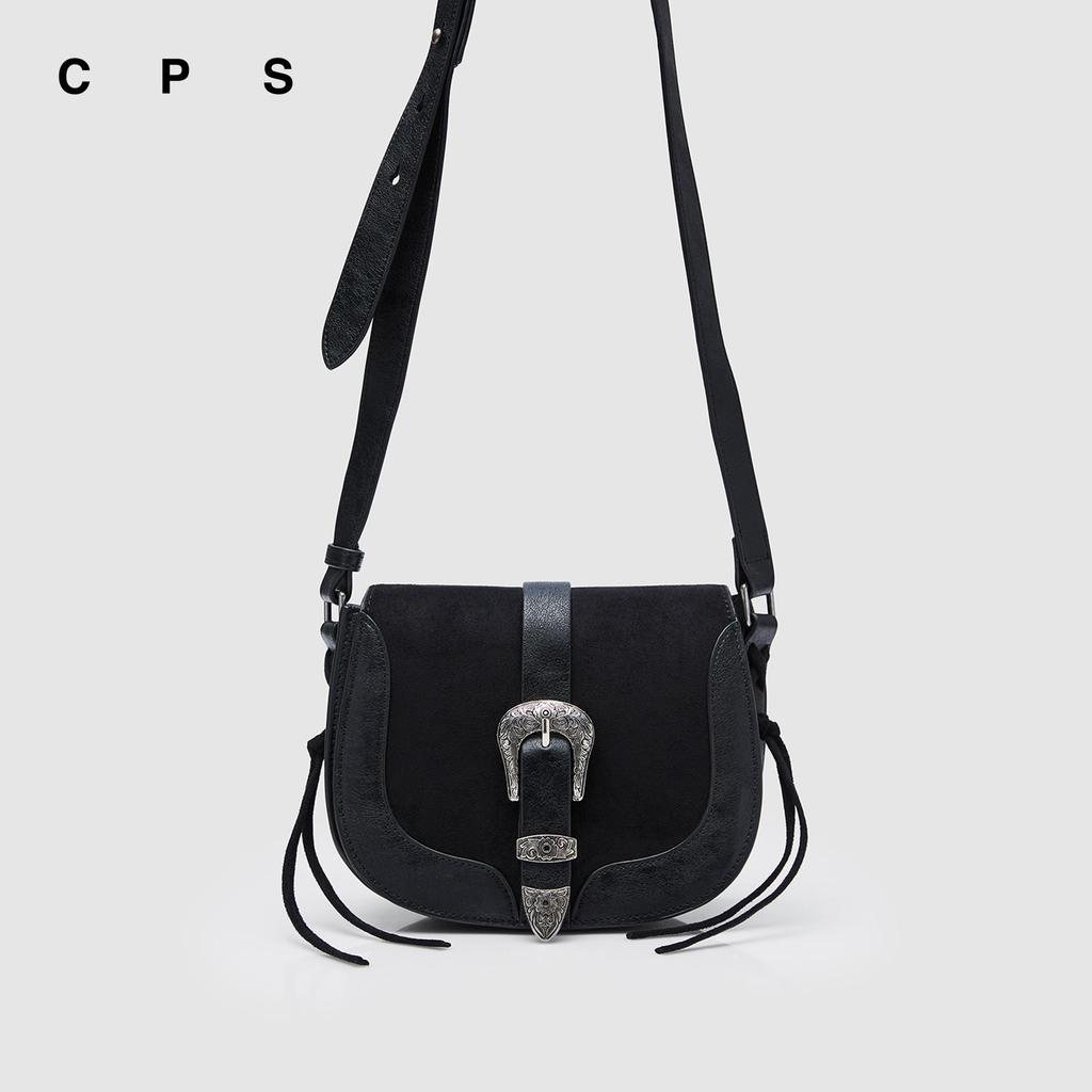 CPS กระเป๋าสะพายแต่งเข็มขัดสไตล์เวสเทิร์น ผู้หญิง MINI WESTERN CROSSBODY BAG รุ่น C26SBWA001 (SS26#A3)