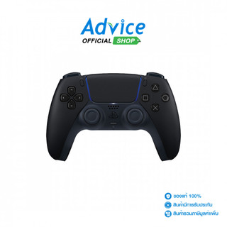 SONY CONTROLLER WIRELESS DUALSENSE MIDNIGHT BLACK + USB CABLE FOR PC (จอยเกมพร้อมสาย) - A0179941