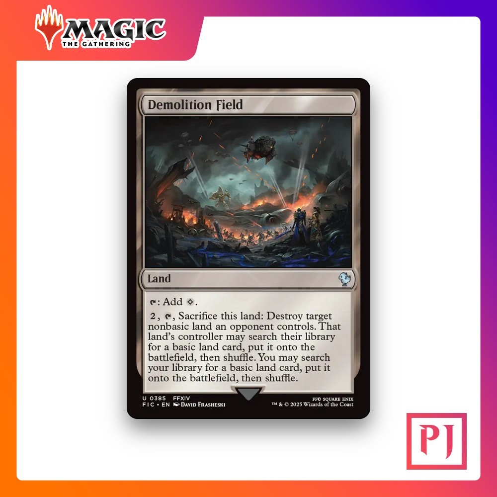 [MTG] Demolition Field (#385) [FIC] [LAND] [UNCOM] | Magic the Gathering