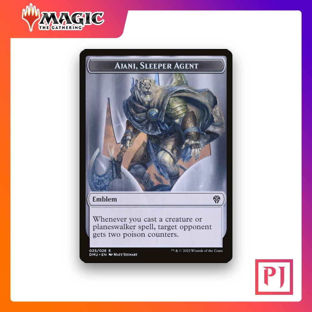[MTG] Ajani, Sleeper Agent Emblem (#25) [TDMU] [COLORLESS] [COMMON] | Magic the Gathering