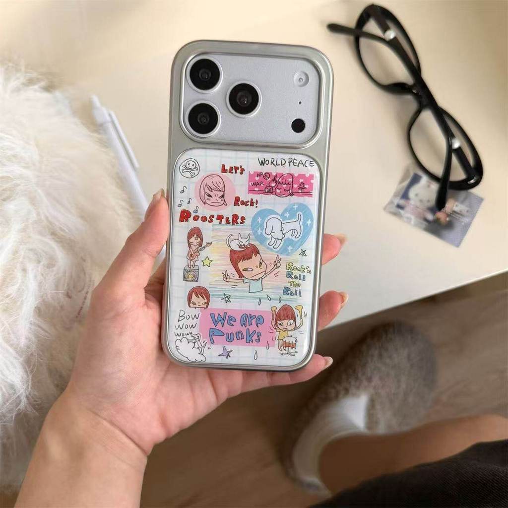 DD528 สําหรับ Samsung Galaxy S26 Ultra S25 Edge S24 FE S23 Plus Electroplating เรซิ่นหยดเคสโทรศัพท์