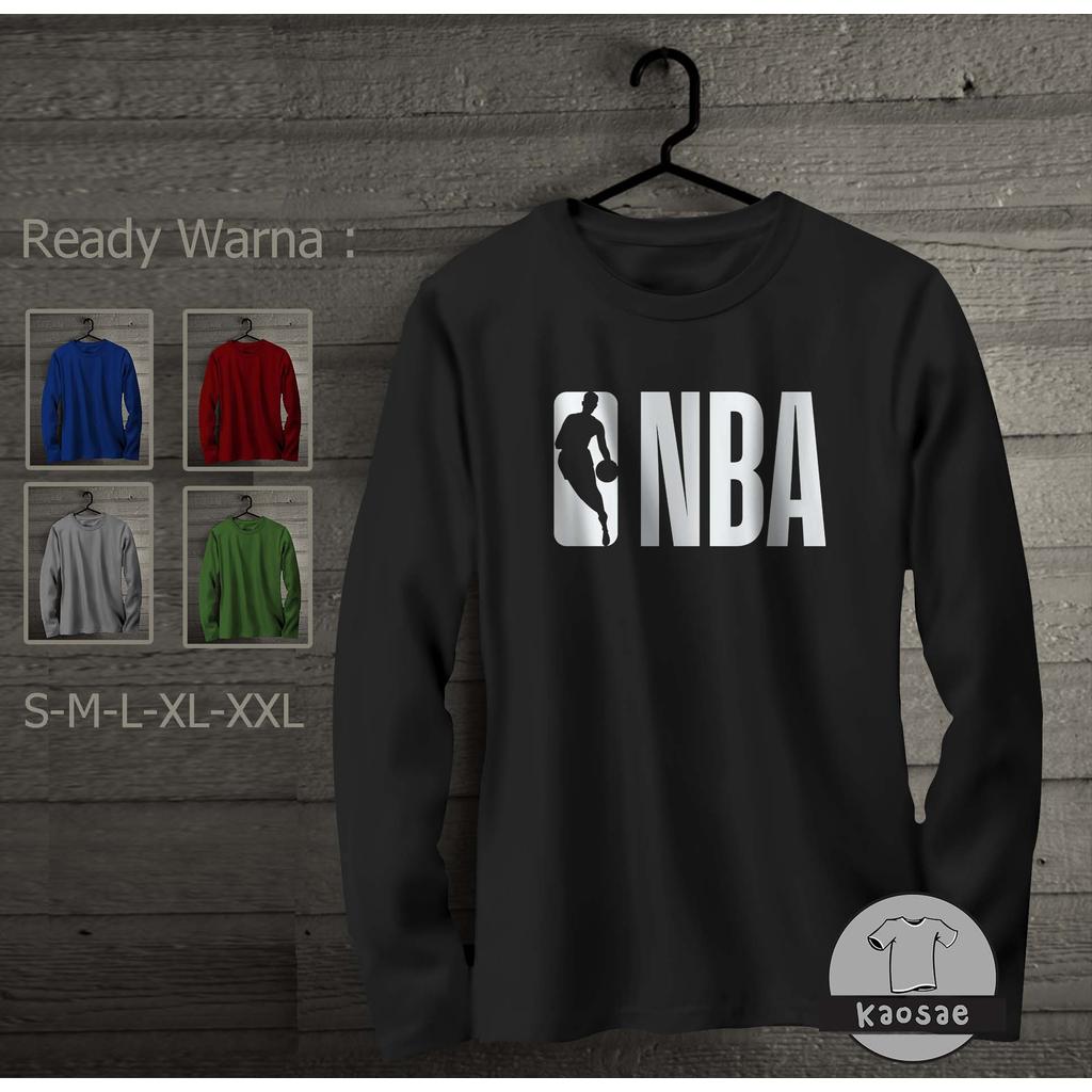 เสื้อยืดแขนยาว NBA เสื้อยืด Distro