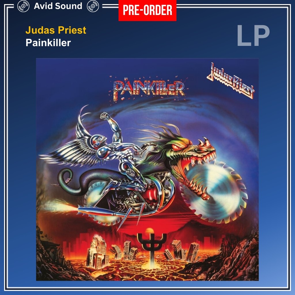 Pre-Order แผ่นเสียง Judas Priest Painkiller ใหม่ ซีล Judas Priest Vinyl LP