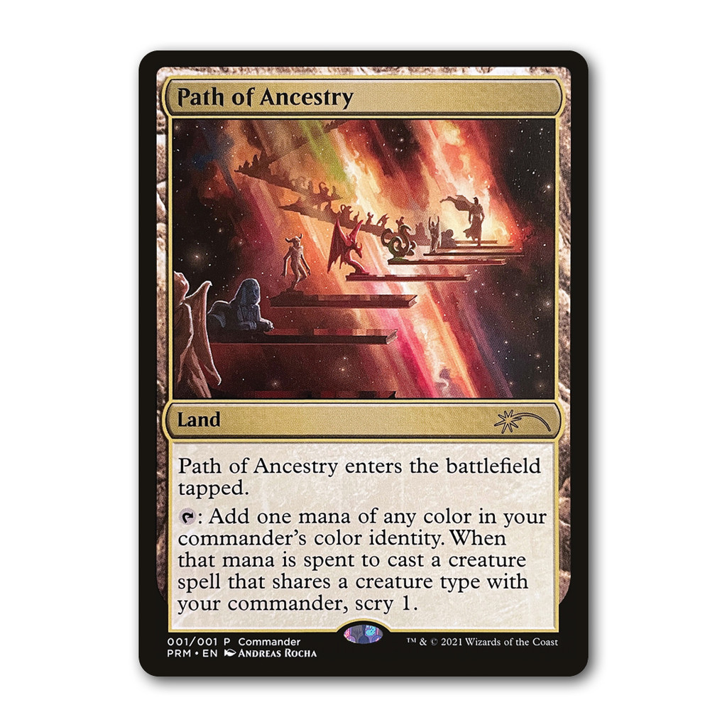[MTG] Path of Ancestry [PLG21] [Colorless] [Rare] [Normal] [ENG] [2021] (Magic: The Gathering)