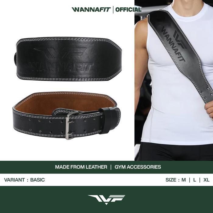 Wannafit Gym Belt เข็มขัดยกน้ําหนัก Fitness & Gym Accessories