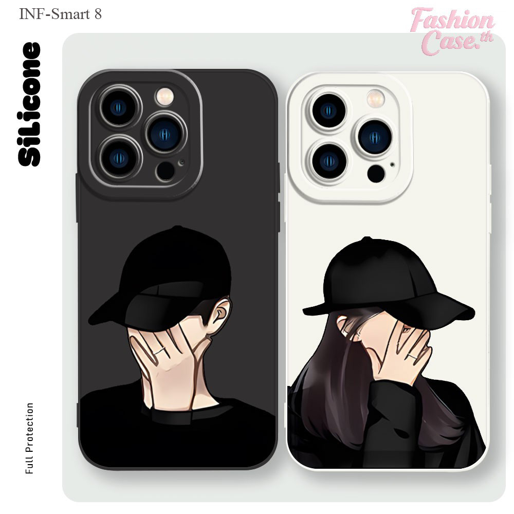 เคส For เคสนิ่ม Infinix Smart 8 Hot 20 20C 30 40 40i Tecno Spark Go 2024 Pro เคสอินฟินิกซ์ เคสโทรศัพท์ Case Silicone TY