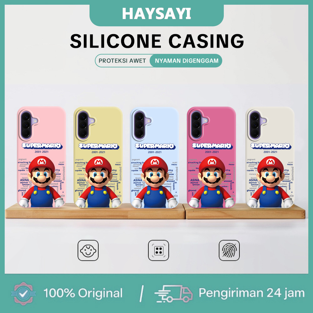 HP [Infinite Case] เคสการ์ตูน Mario Infinix Hot 60I Hot 60 Pro Plus Tecno Spark Go 2 20C Hot 40I 50I