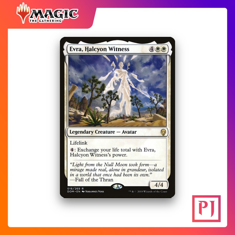 [MTG] Evra, Halcyon Witness (#16) [DOM] [WHITE] [RARE] | Magic the Gathering