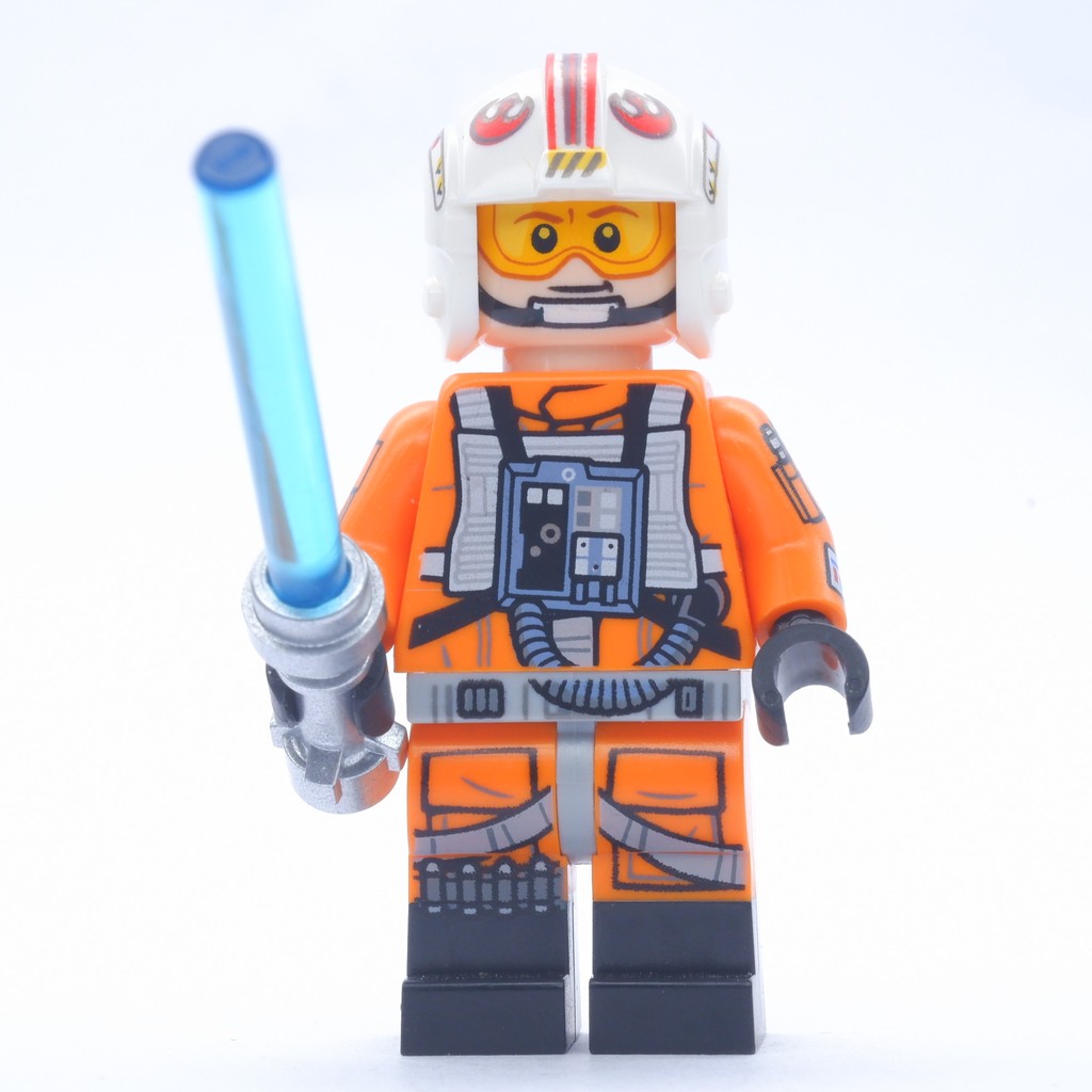 Pearbrick |instock| Luke Skywalker Pilot จากชุด 75355 X-wing Starfighter UCS | Authentic 100% Star W