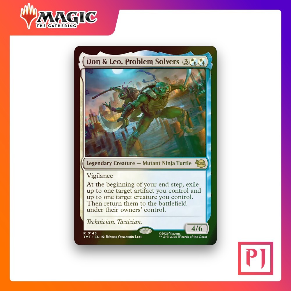[MTG] Don & Leo, Problem Solvers (#143) [TMT] [MULTI] [RARE] | Magic the Gathering