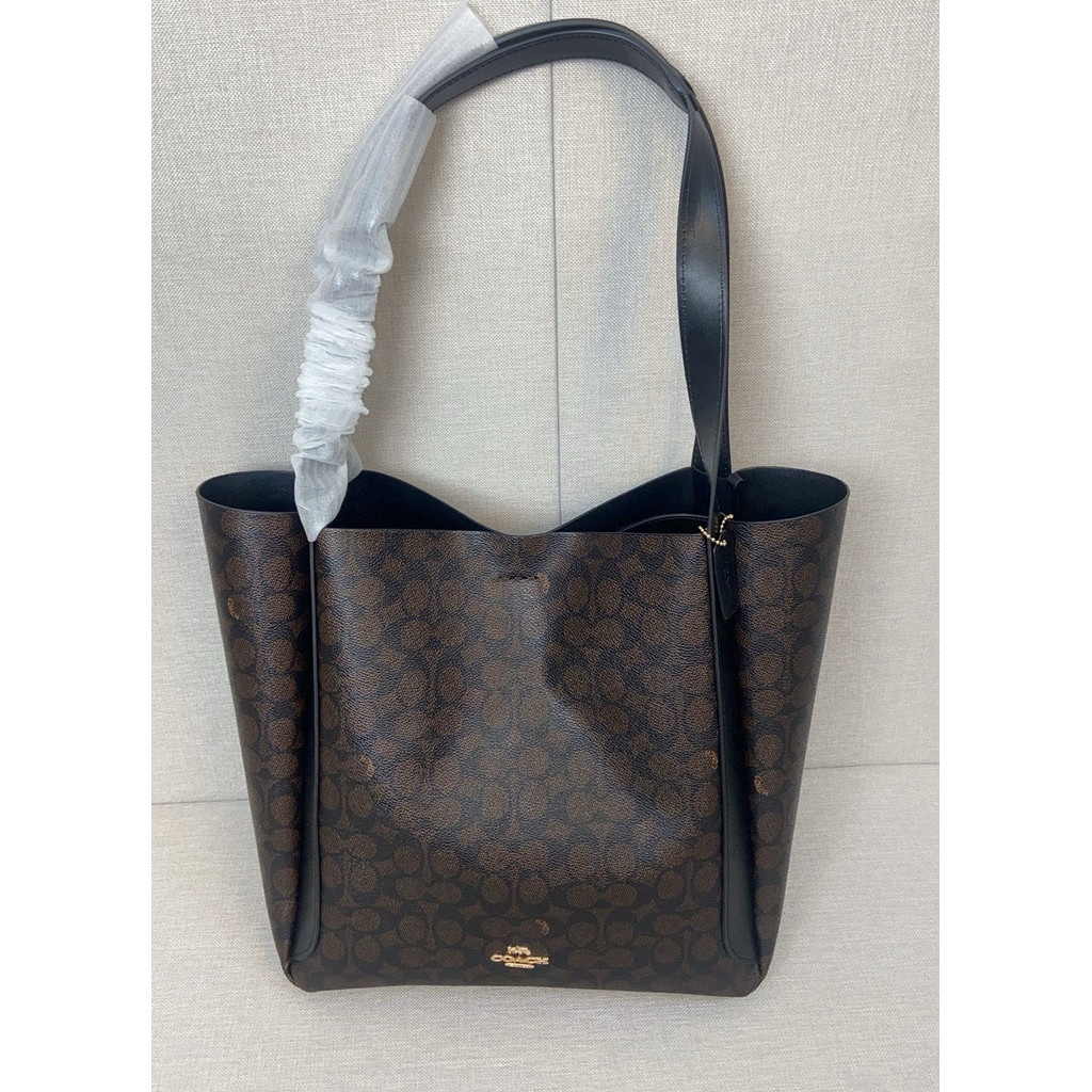 Thailand COACH Tote Bag Mini Dating Shoulder Bag Retro Shopping Square Bag All-Match Noble Underarm 