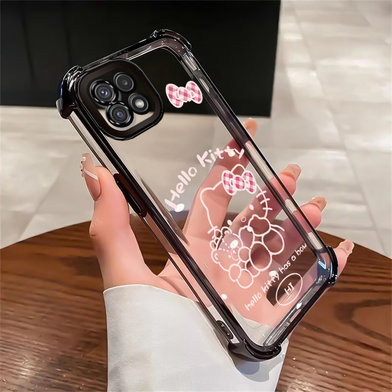 เคสสำหรับ Samsung A22 5G A22s 5G F42 5G เคสโทรศัพท์โปร่งใสซอฟต์เชลล์