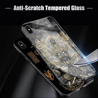 เคส For OPPO A98 A96 A95 A94 A93 A92 A91 A83 A79 A78 A77 A76 A74 4G 5G เคสโทรศัพท์ เคสออปโป้ Phone Glass Case BLK