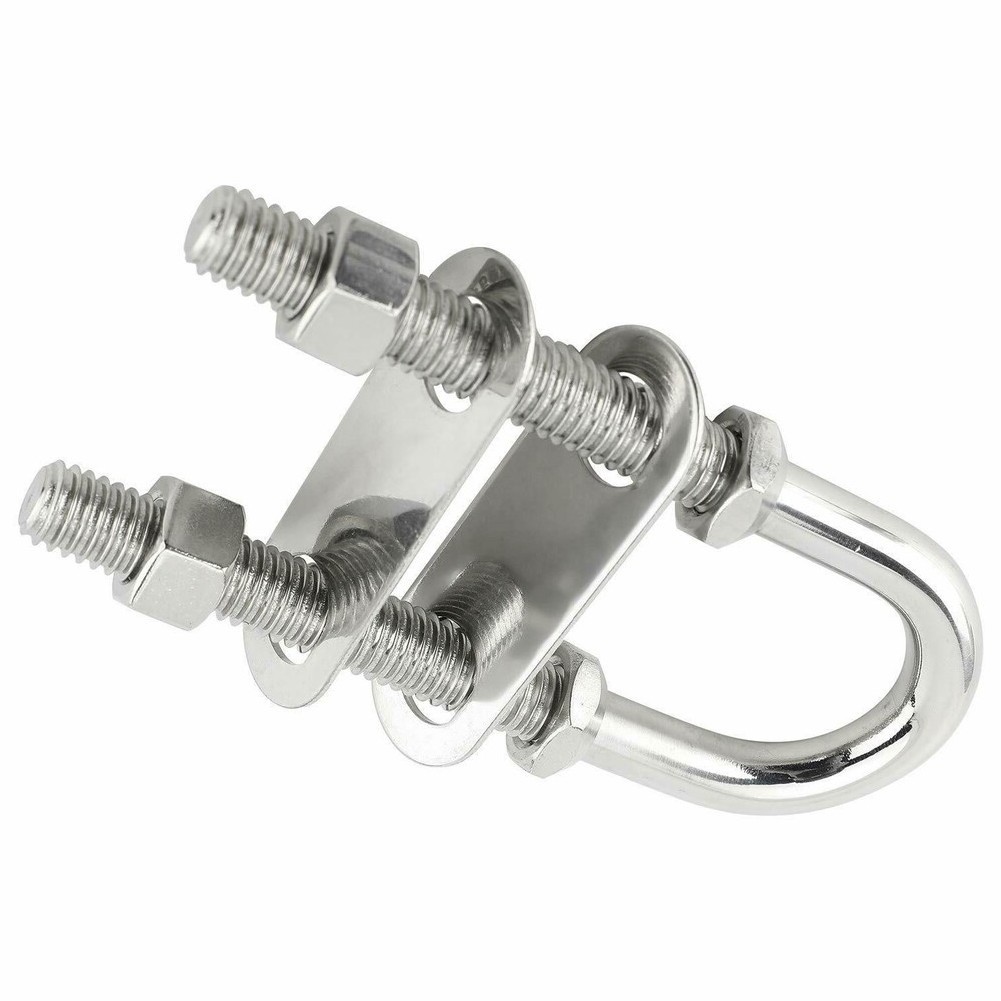 [NDE] Marine Boat Stern Eye Tie Down U Bolt Dia Stainless Steel Bow Eye Thread Bolt
