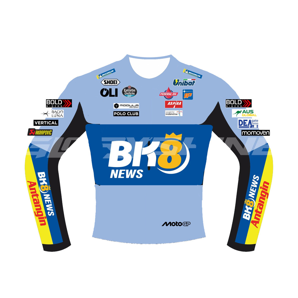 เสื้อแข่ง BK8 Gresini Racing MotoGP