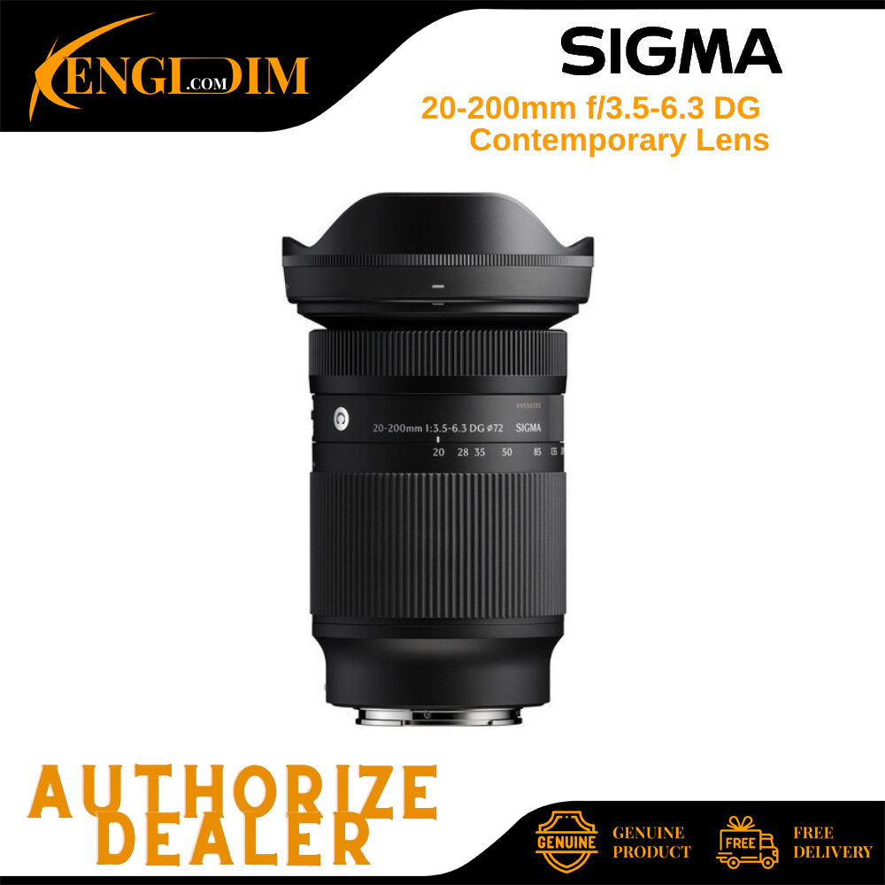 Sigma 20-200mm f/3.5-6.3 เลนส์ DG Contemporary / 镜头 / Kanta