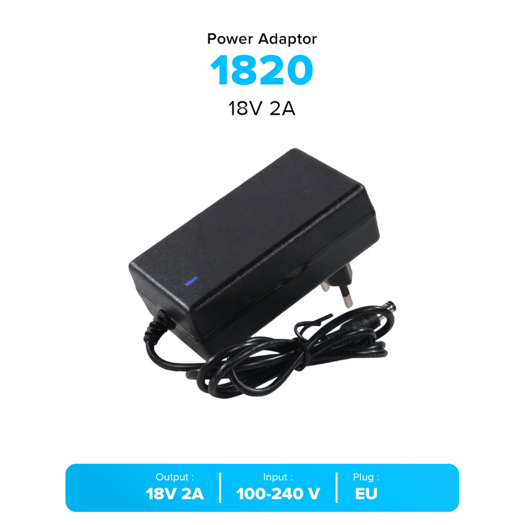 1820 18V 2A อะแดปเตอร์ไฟจอภาพ LED AC เป็น DC
